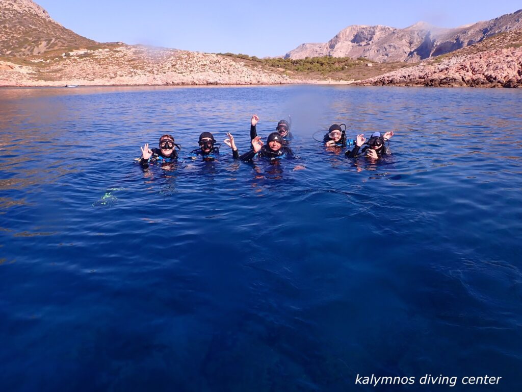 Diving in Kalymnos